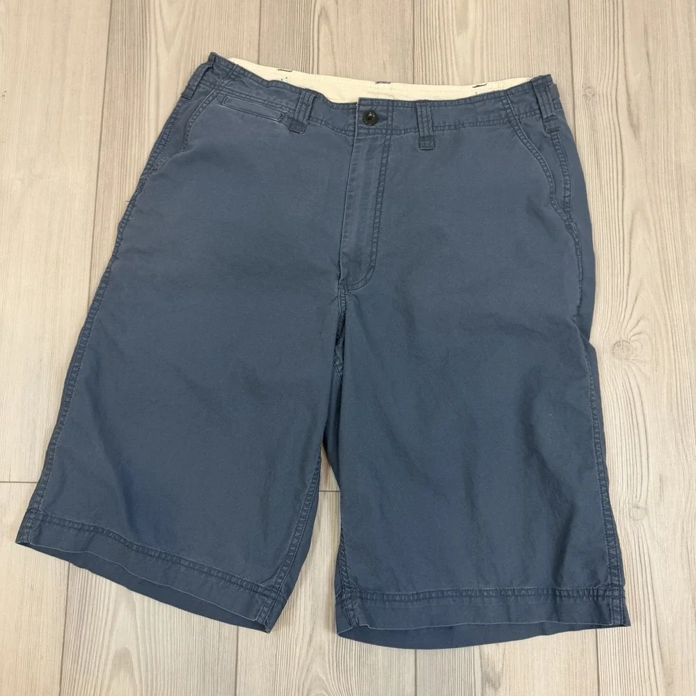 Polo Ralph Lauren Size 34 Blue Cargo Chino‎ Cotton Shorts
